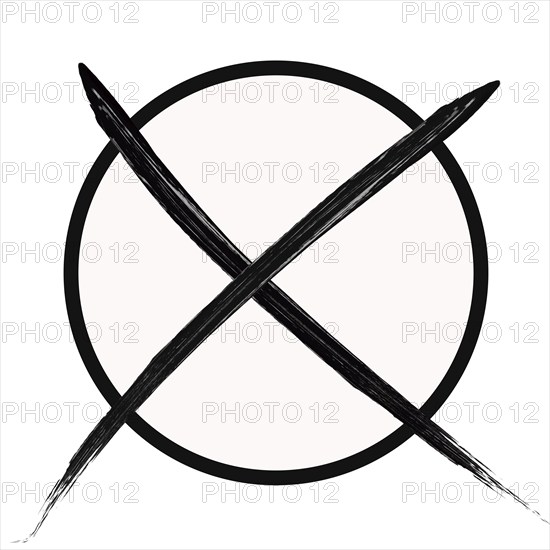 Black voting cross