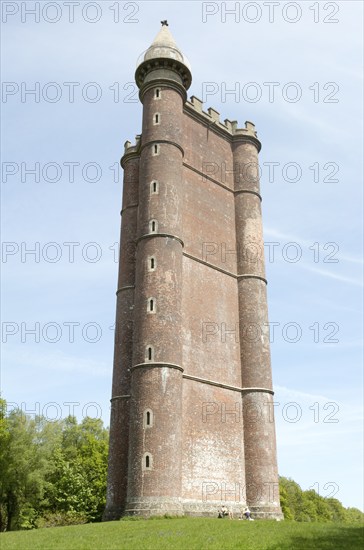 King Alfred's Tower, Folly ofKing Alfred's the Great or Stourton Tower, Stourhead, Somerset,