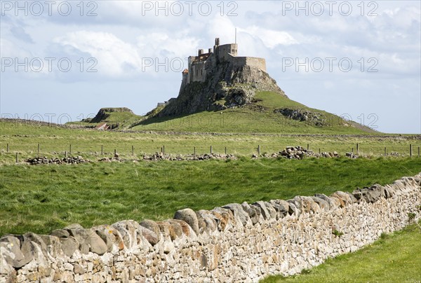 Lindisfarne Castle, Holy Island, Northumberland, England, UK