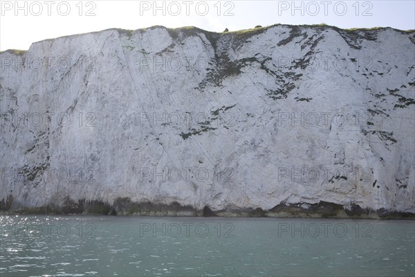 Ballard Fault, Ballard Point headland, near Old Harry Rocks, Swanage, Dorset, England, United