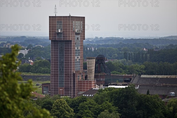 Hammerhead tower of Heinrich Robert colliery, Ost colliery, Hamm, Kissinger Höhe, Ruhr area, North