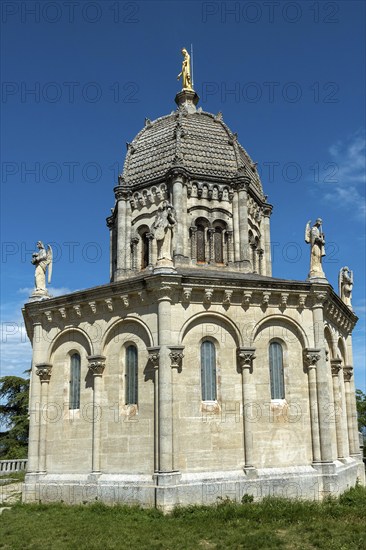 Forcalquier. Notre Dame de Provence chapel. Alpes de Haute Provence. Provence-Alpes-Côte d'Azur.