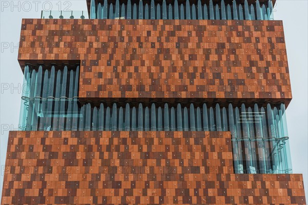 MAS Museum, harbour, architecture, design, city trip, tourism, modern, building, Antwerp, Belgium,
