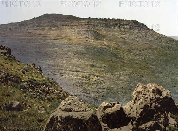 The Mount of Beatitudes, Capernaum, Capernaum, an archaeological site in the northern district of