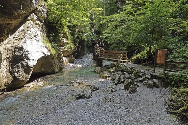 Seisenbergklamm gorge, natural monument, Pinzgau, Salzburger Land, Austria, Europe