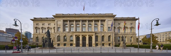 House of Representatives in the evening light, Niederkirchnerstraße, Berlin, capital city,