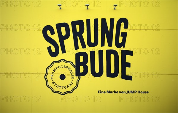 Trampoline park, trampoline hall, jump house, jump house, logo, Sommerrain, Stuttgart,