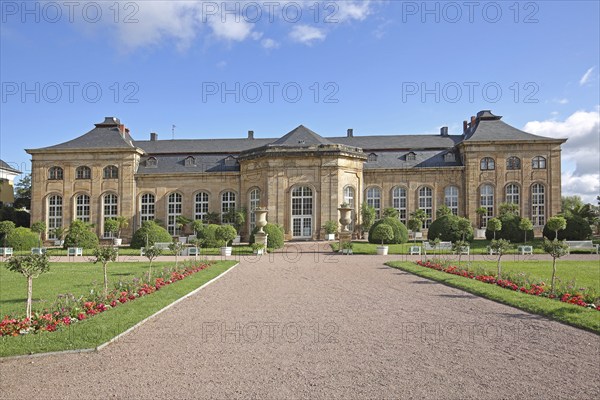 Baroque Orangery, Castle Park, English Garden, Gotha, Thuringia, Germany, Europe