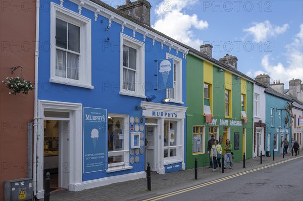 Street with colourful houses, Dingle, Dingle Peninsula, County Kerry, Republic of Ireland
