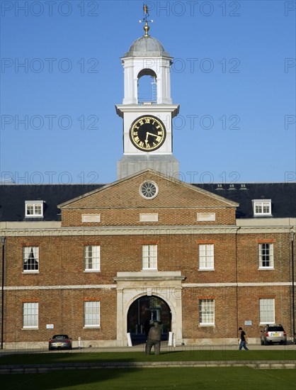 The Vulcan Building, former naval store, Portsmouth harbour, Hampshire, England, United Kingdom,