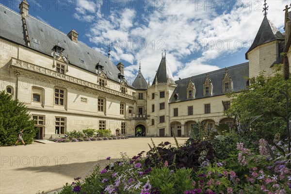 Chaumont Castle, Château de Chaumont, Chaumont-sur-Loire, Loire, Département Loir-et-Cher, France,
