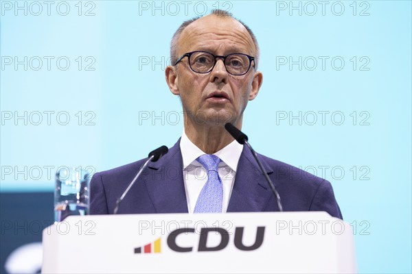 Berlin, Germany, 6 May 2024: Friedrich Merz, Chairman of the Christian Democratic Union of Germany