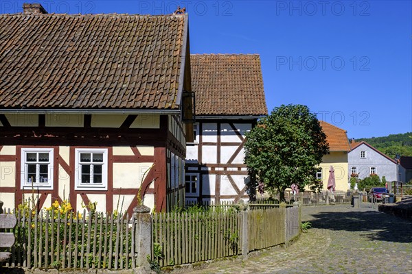 Open-air museum, Rhön Museum Village, Tann in der Rhön, Ulstertal, Wartburgkreis, Hessian Rhön,