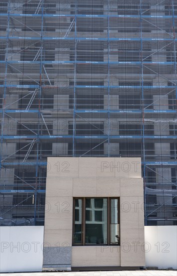 New construction of an office building at the Cologne Trade Fair Centre in Cologne-Deutz, shell,
