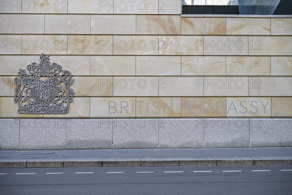 Embassy Great Britain, Wilhelmstraße, Mitte, Berlin, Germany, Europe