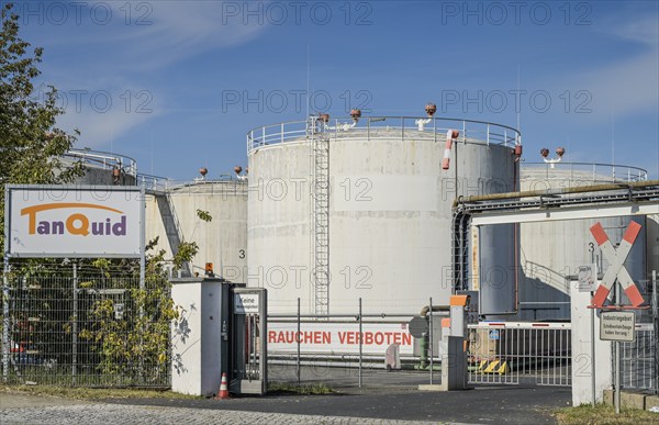 TanQuid tank farm, Freiheit, Ruhleben, Spandau, Berlin, Germany, Europe