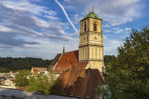 Parish church of St Jakob in moated castle am Inn, Bavaria, Germany, Europe