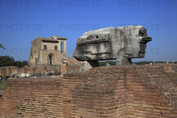 Domus Flavia, Monte Palatino, Palatine Hill, Rome, Italy, Europe