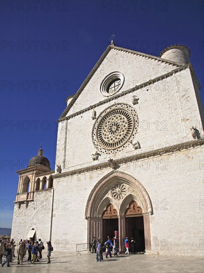 Cathedral of San Rufino in Assisi, Umbria, Italy, Europe