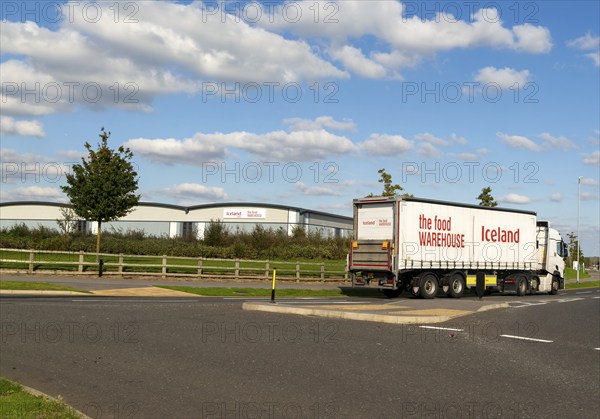 Iceland frozen food warehouse and distribution centre building, Symmetry Park, Swindon, Wiltshire,