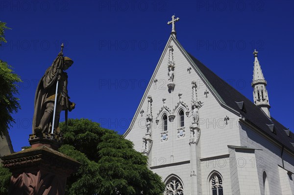 Late Gothic knight's chapel, Hassfurt, Hassfurt, Hassberge district, Lower Franconia, Bavaria,