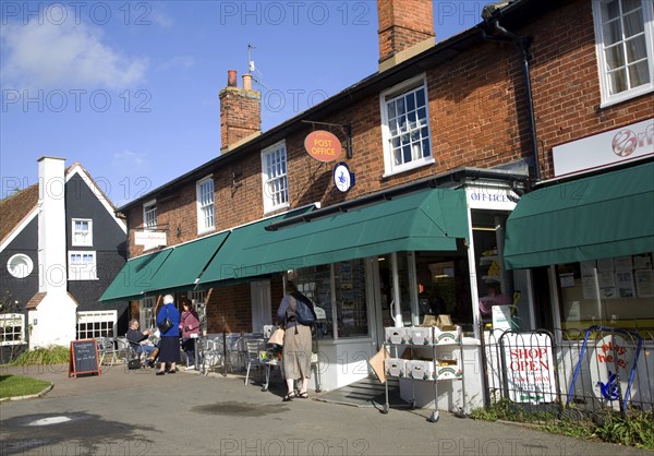 Village shop and post office, Orford, Suffolk, England, United Kingdom, Europe