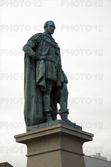 Prince Albert statue, St Peter Port, Guernsey, Channel Islands, UK, Europe