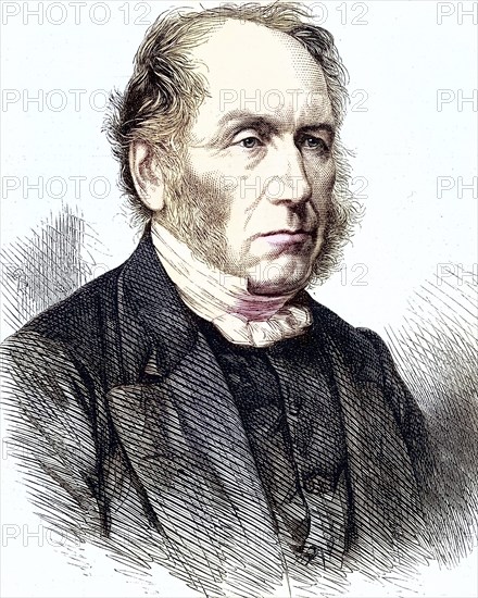Patrick Bell (1799-1869), Scottish clergyman: inventor of the mechanical reaper (ca. 1827), which