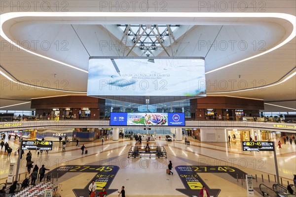 Terminal of Tianfu Airport (TFU) in Chengdu, China, Asia