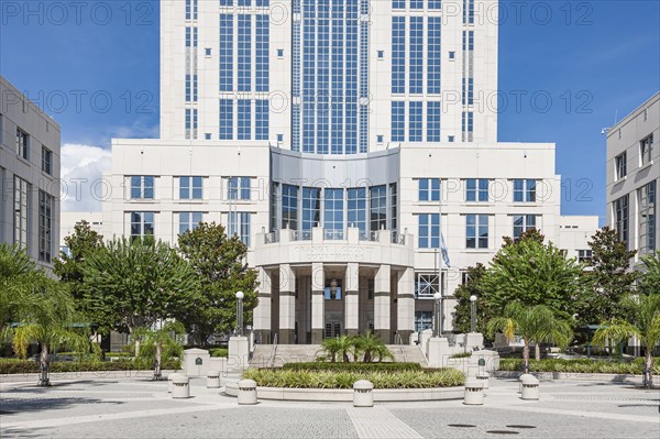 Orange County Courthouse in downtown Orlando, Florida, USA, North America