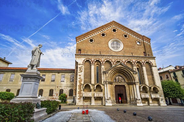 Church of San Lorenzo, Vicenza, Veneto, Italy, Europe
