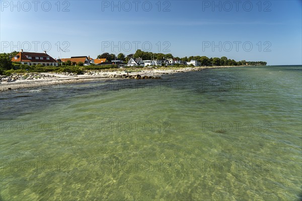 The beach at Nyborg, Denmark, Europe