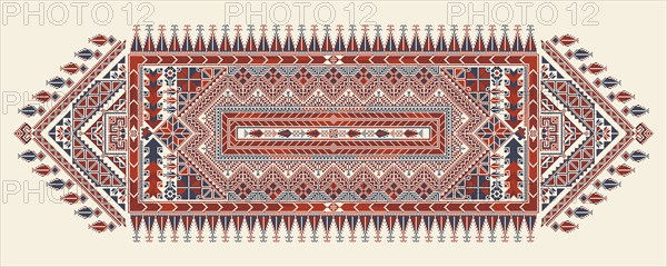 Tatreez, decorative Palestinian embroidery symbol