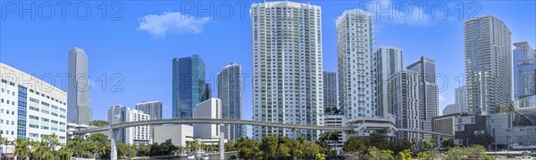 Miami, luxury condominiums located near city financial center and Biscayne Bay