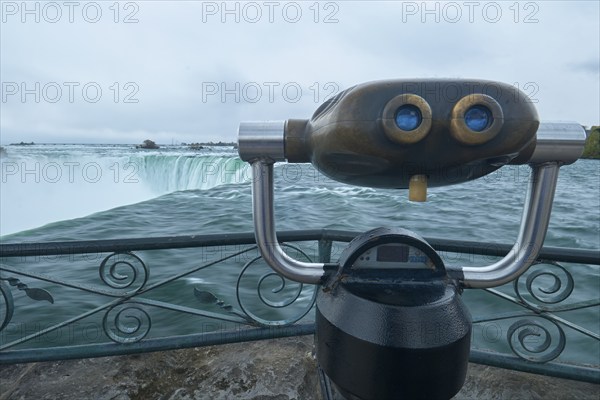 Observation point at Niagara Falls, Ontario, Canada, North America