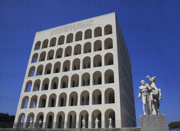 Palazzo della Civilta Italiana, Palace of Italian Civilisation, also Palazzo della Civilta del