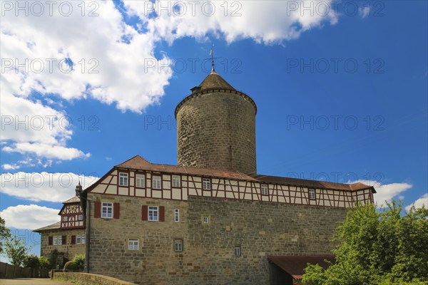 Reichenberg Castle, Staufer castle complex, hilltop castle, historical building, built between 1230