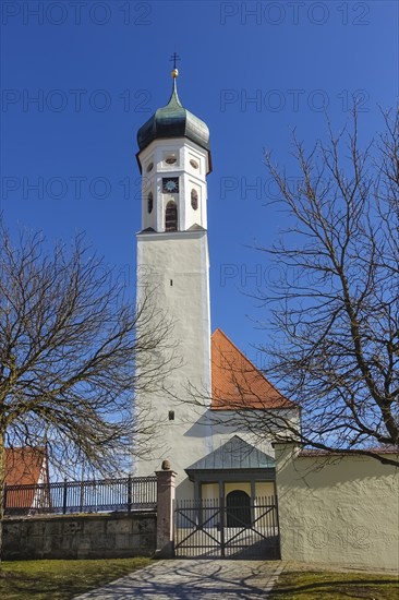 Old parish church of St Mauritius, Mauritiuskirche, church, sacred architecture, onion dome, church
