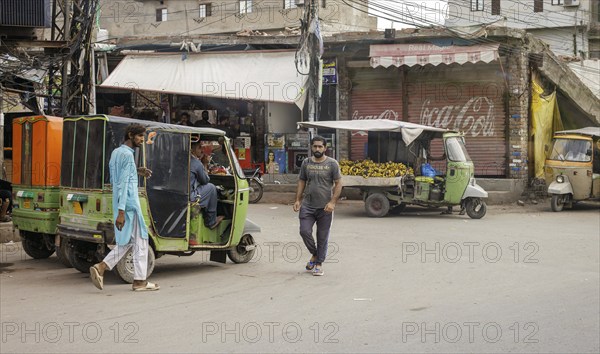 Street scene in Lahore, 22.08.2024. Photographed on behalf of the Federal Ministry for Economic