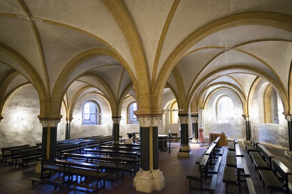 Interior view, Trier Cathedral, UNESCO World Heritage Site, Trier, Rhineland-Palatinate, Germany,