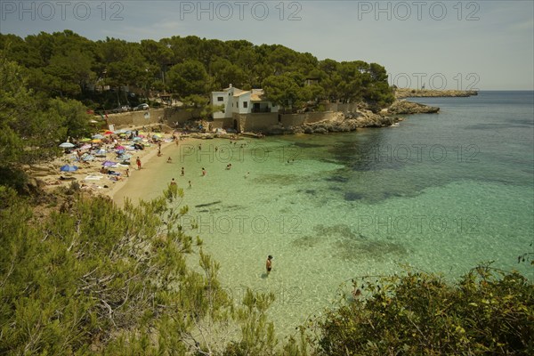Cala Gat bay near Cala Rajada, Cala Ratjada, Balearic Islands, Majorca, Spain, Europe