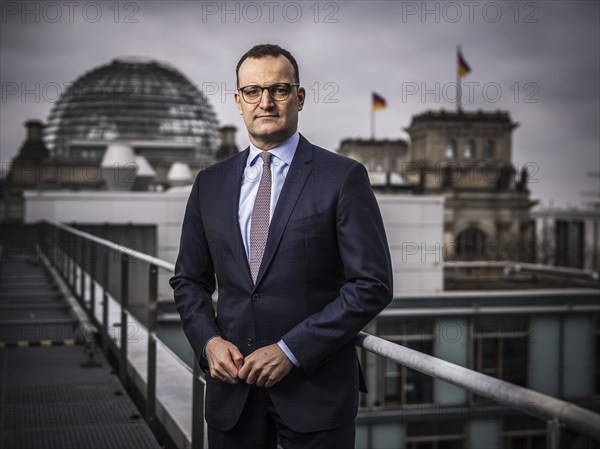 Jens Spahn (Member of the Bundestag, CDU) on 21 February 2024 at the Jakob-Kaiser-Haus at the