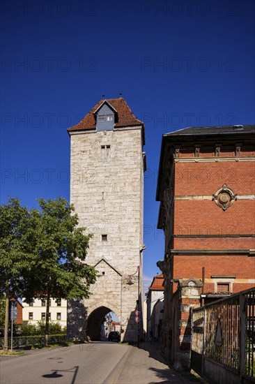 Mühlhausen townscape, Mühlhausen, Thuringia, Germany, Europe