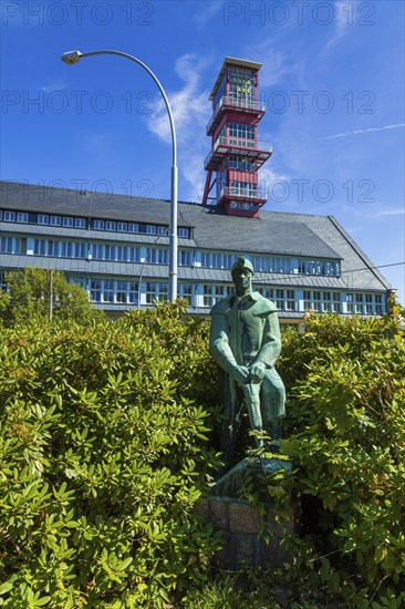Arno-Lippmann-Schacht, Montanregion Erzgebirge/Krušnohorí, Altenberg, Altenberg, Saxony, Germany,