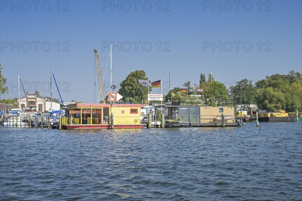 Züblin Marina, Havel, Hakenfelde, Spandau, Berlin, Germany, Europe