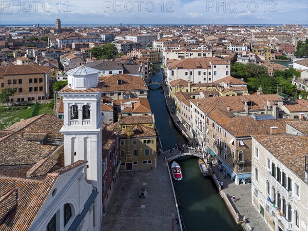 San Trovaso am Rio San Trovaso im Stadtteil Dorsoduro, Venedig, Veneto, Italien