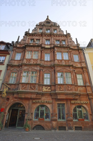 Hotel 'Zum Ritter St. Georg', Heidelberg, Baden-Württemberg, Germany, Europe