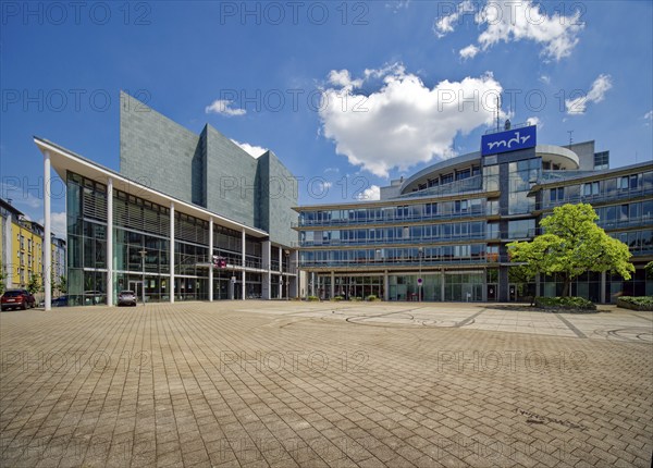 Georg-Friedrich-Händel-Halle, Congress Hall and Concert Hall and mdr, Studio Halle, Halle an der