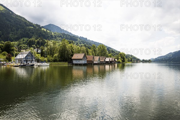 Bühl, Großer Alpsee, Immenstadt, Oberallgäu, Allgäu, Swabia, Bavaria, Germany, Europe