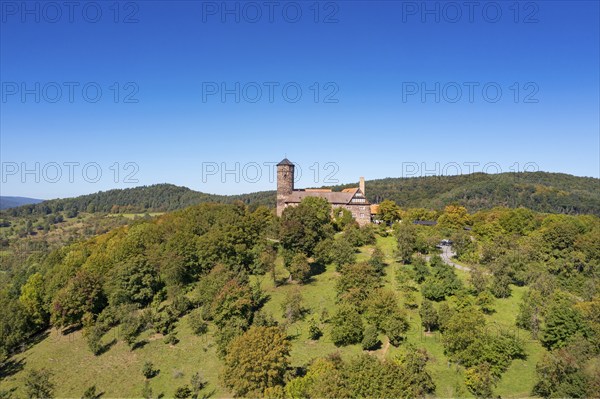 Ludwigstein Castle, near Werleshausen, Werratal, Werra-Meißner district, Hesse, Germany, Europe